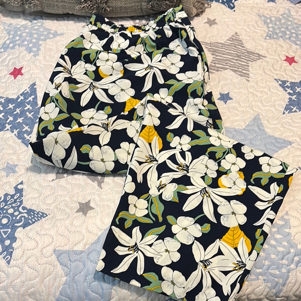 Floral Print Pants